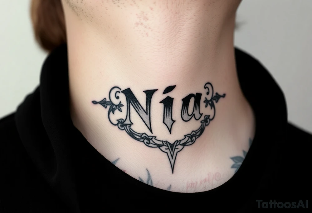 name Nia tattoo idea