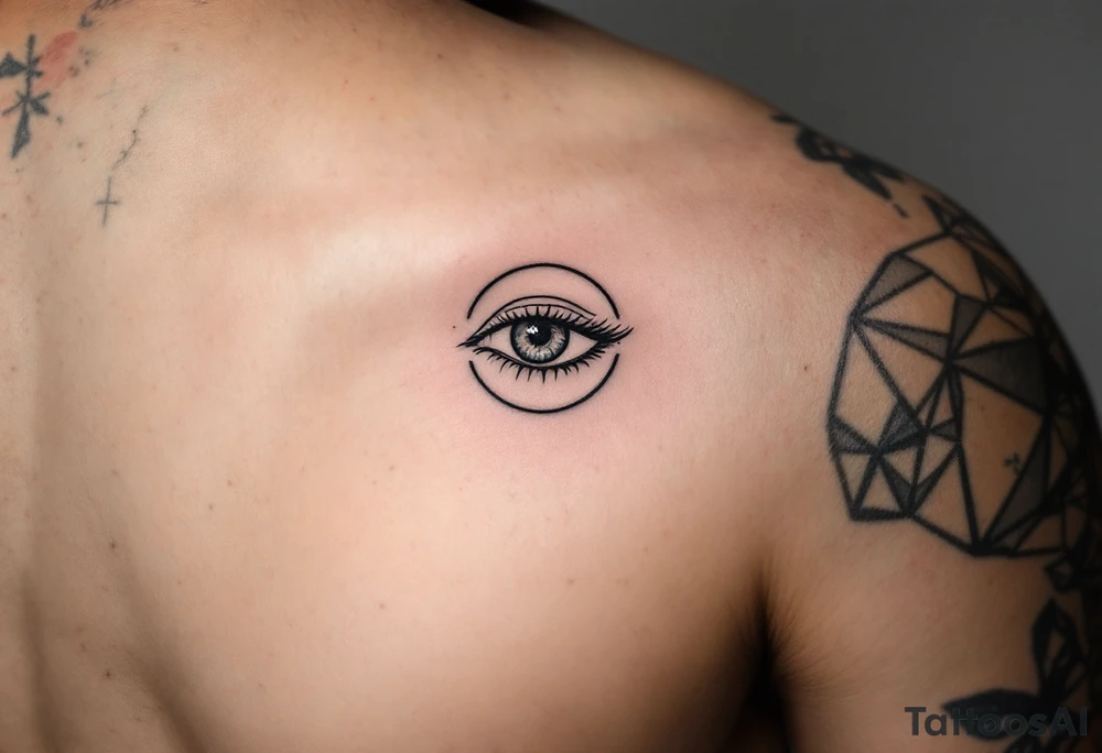A tattoo that gives off fashion, and streetwear tattoo idea