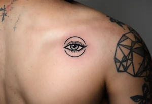 A tattoo that gives off fashion, and streetwear tattoo idea