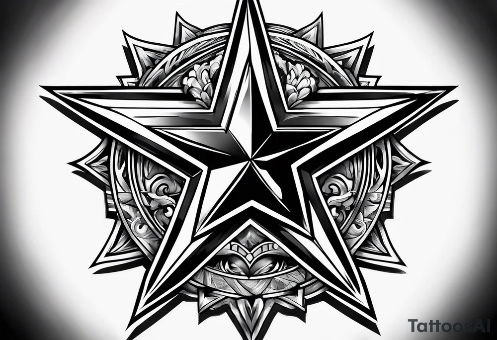 dallas cowboy star tattoo idea