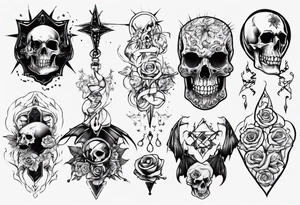 Goth tattoo idea