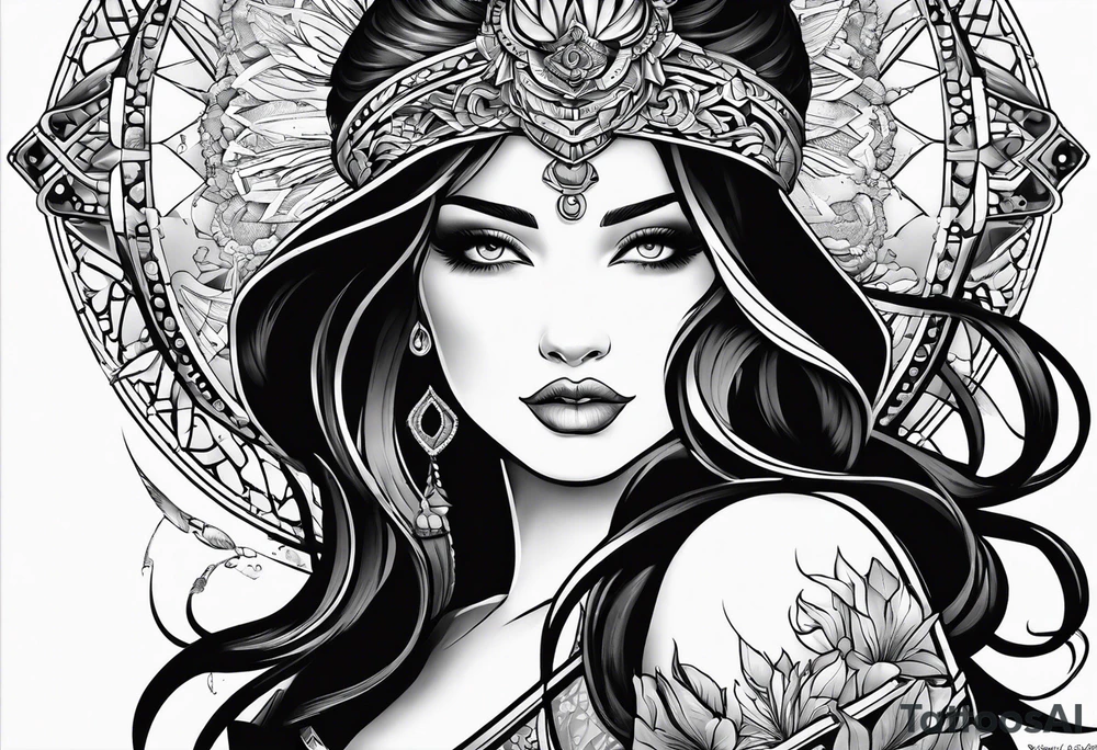 equity and law tattoo idea