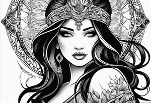 equity and law tattoo idea