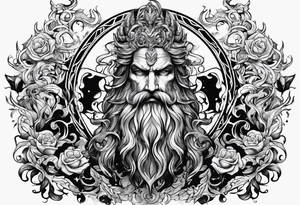 chaos greek god tattoo idea