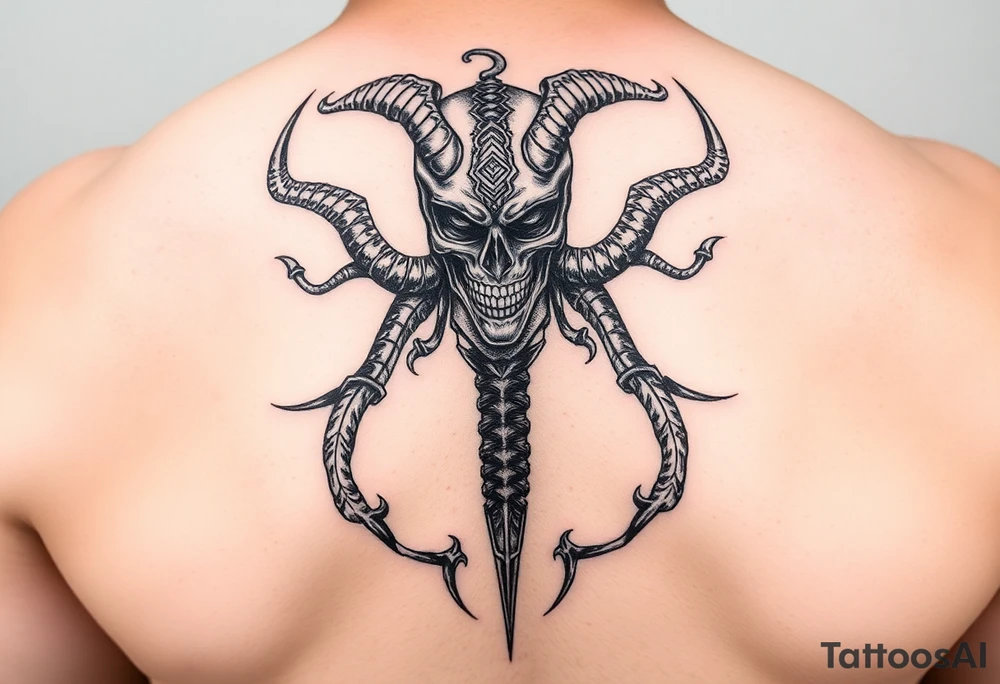 latex dominatrix tattoo idea