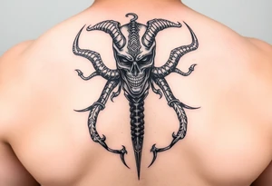 latex dominatrix tattoo idea