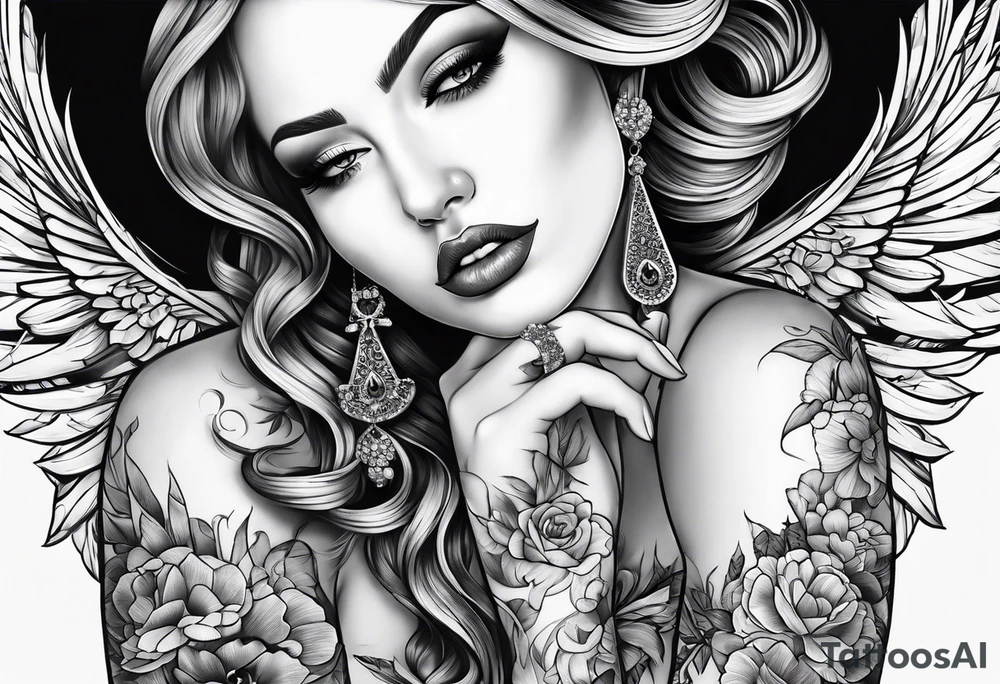 Alone tattoo idea
