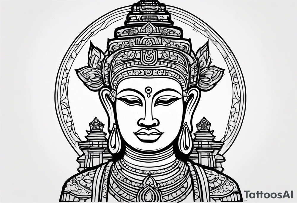 Angkor watt tattoo idea