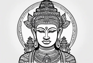 Angkor watt tattoo idea