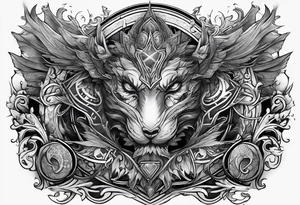 Wizardry, Weapons, Fantasy tattoo idea