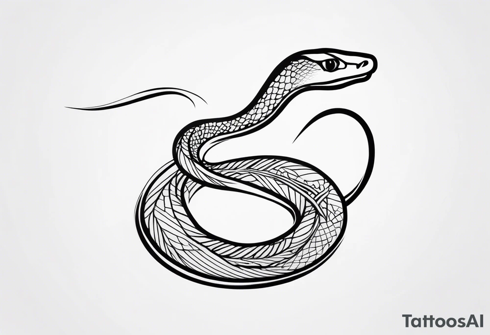 snake tattoo idea