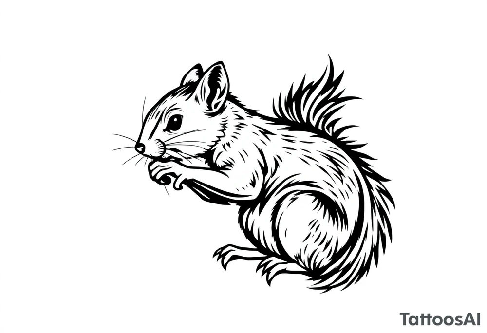 Ratatosk the squirrel tattoo idea