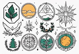 December birth month tattoo idea