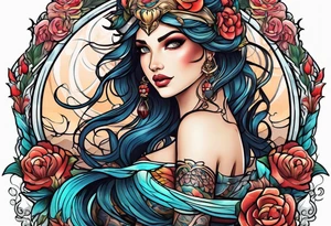 Siren tattoo idea