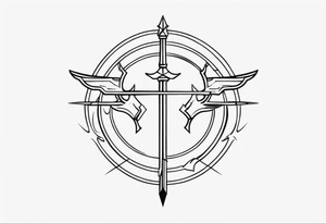 Flash Sagittarius tattoo idea
