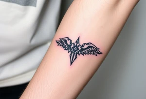 Nordic viking tattoo idea
