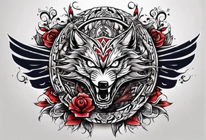 A tattoo with the word "HARK" tattoo idea