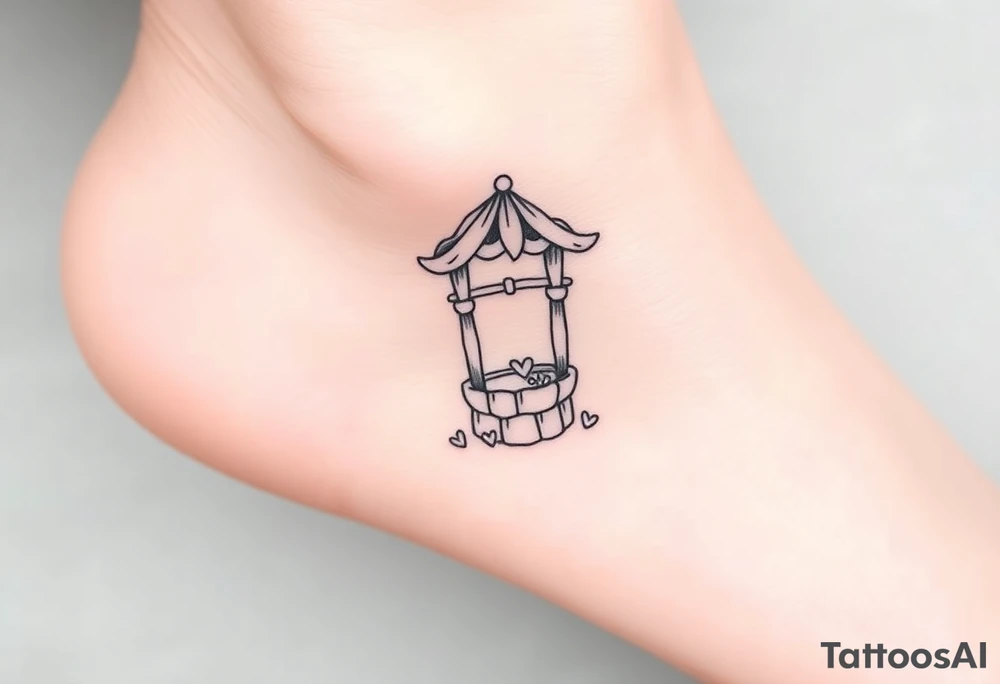 Wishing well tattoo idea