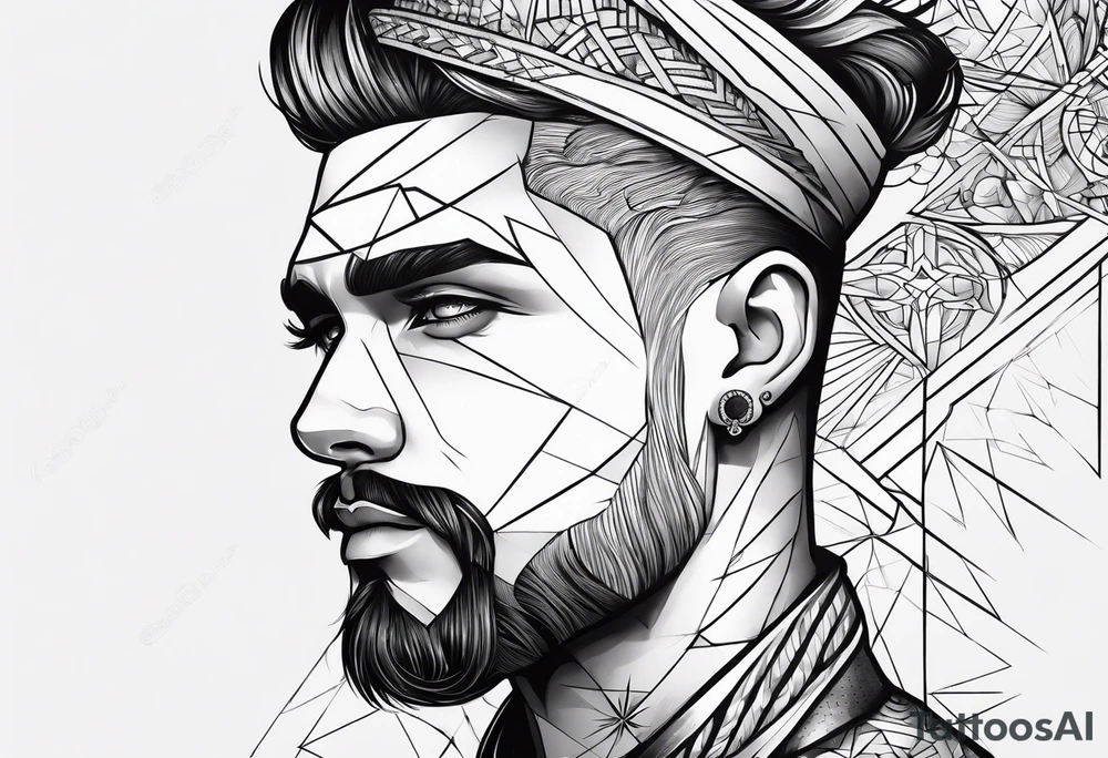 Christian masculinity tattoo idea