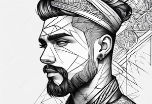 Christian masculinity tattoo idea