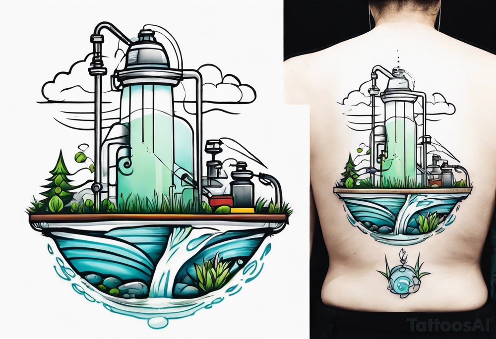 Irrigation system tattoo idea