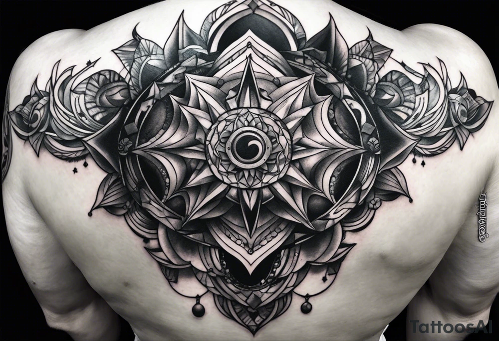 Galaxy shoulder tattoo tattoo idea