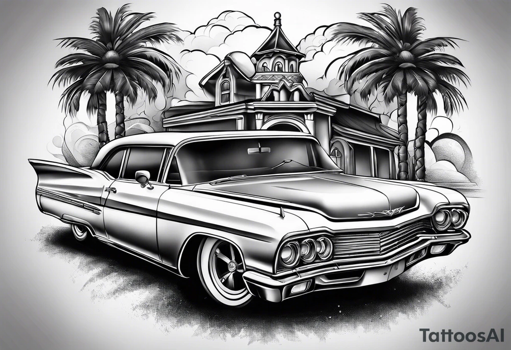 Lowrider tattoo idea