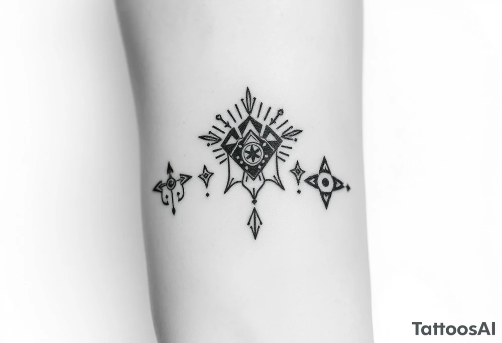 Ecuadorian symbols tattoo idea