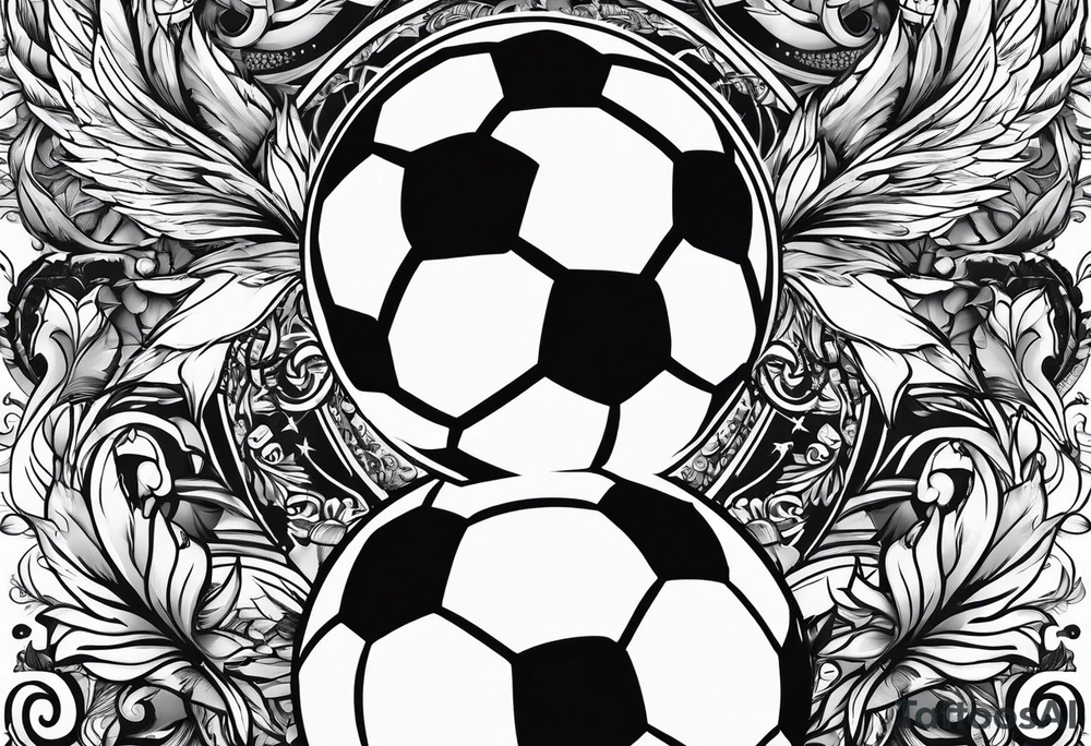 Soccer tattoo idea