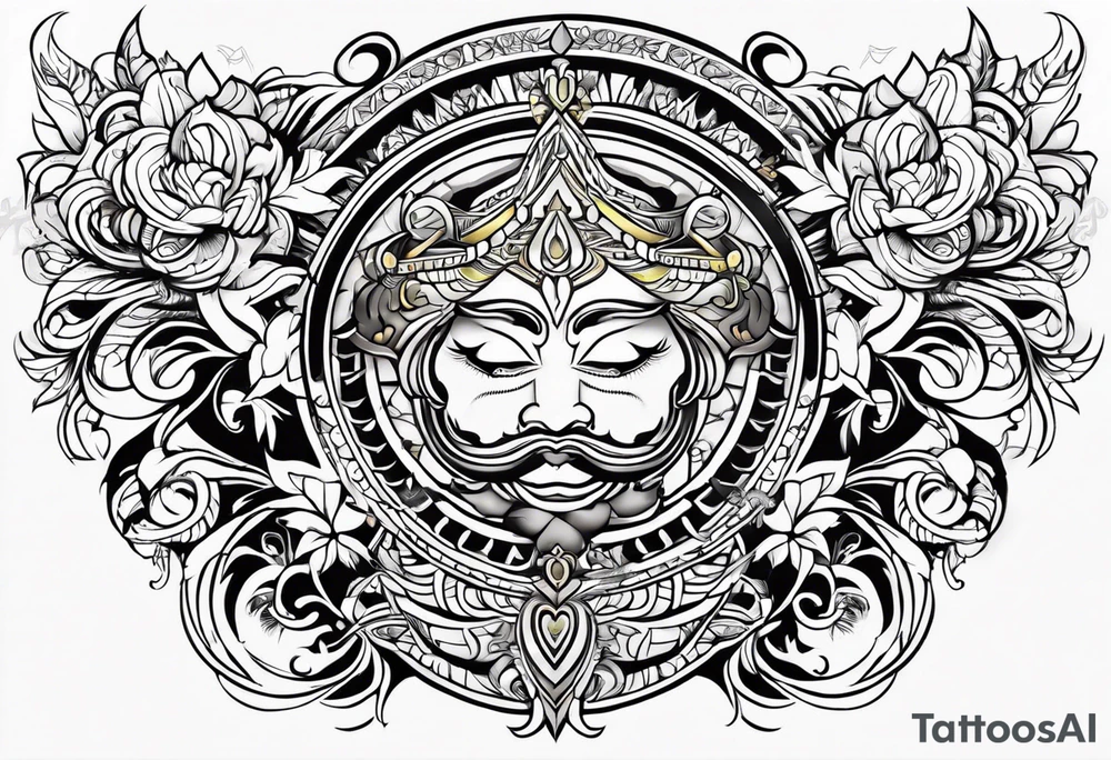 Love, source, abundance, Gemini male tattoo idea