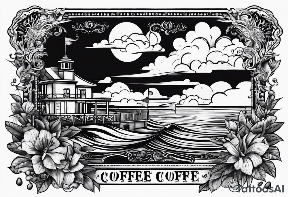 GULF SIDE COFFEE CO tattoo idea