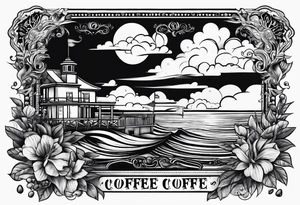 GULF SIDE COFFEE CO tattoo idea