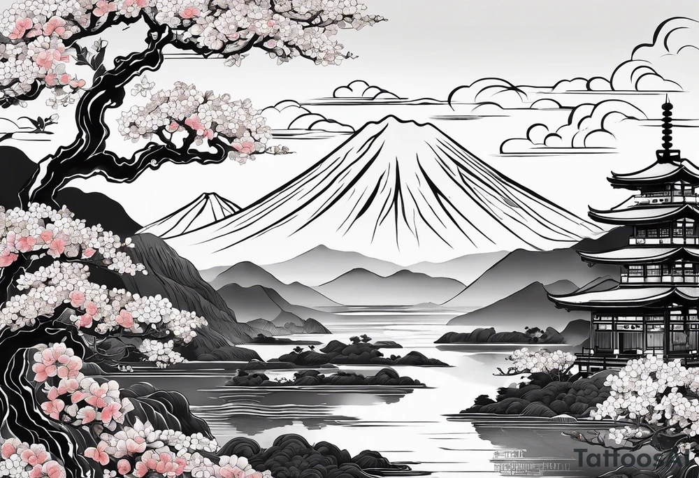 Traditional Japanese tattoo representation of consistency tattoo idea