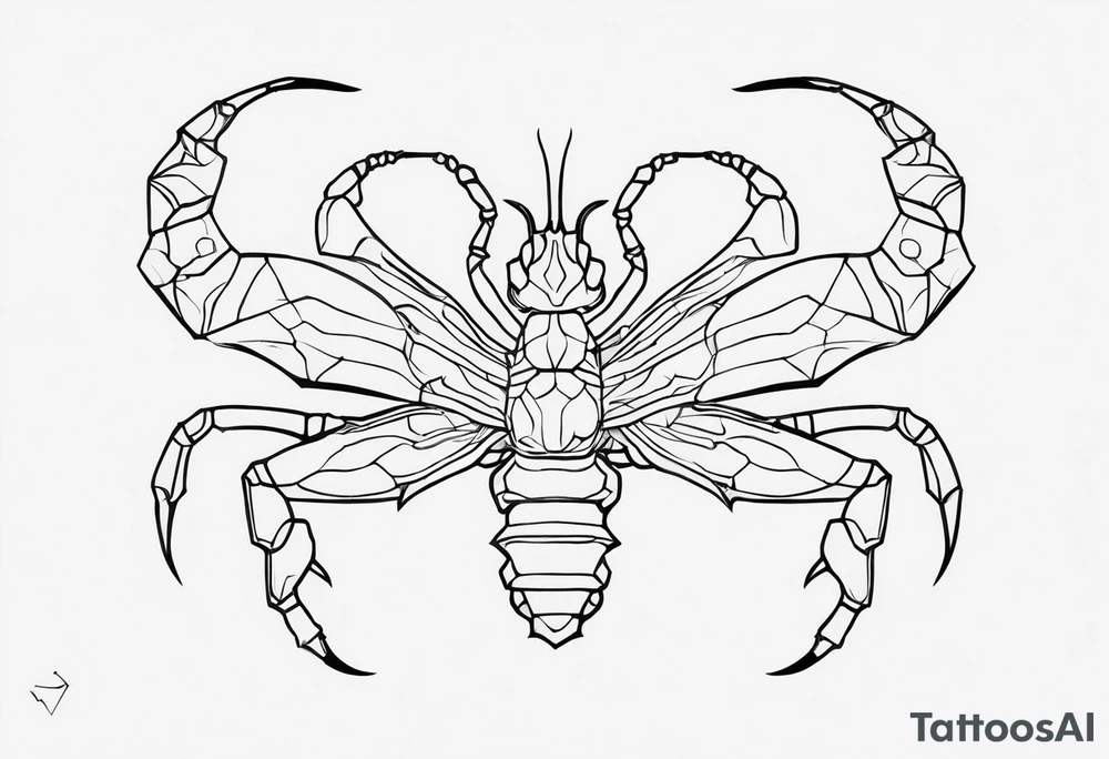 Scorpio tattoo idea
