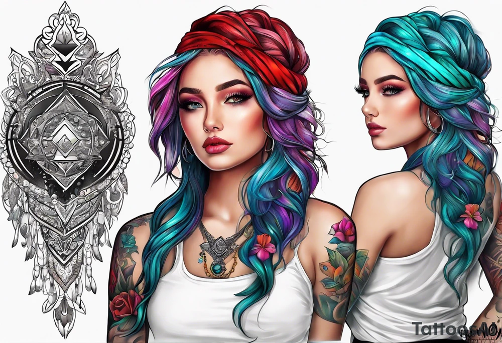 Psytrance tattoo idea