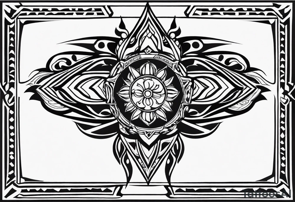 tribal tattoo idea