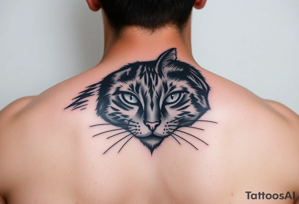 Black Cat tattoo idea