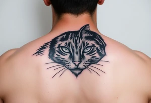 Black Cat tattoo idea
