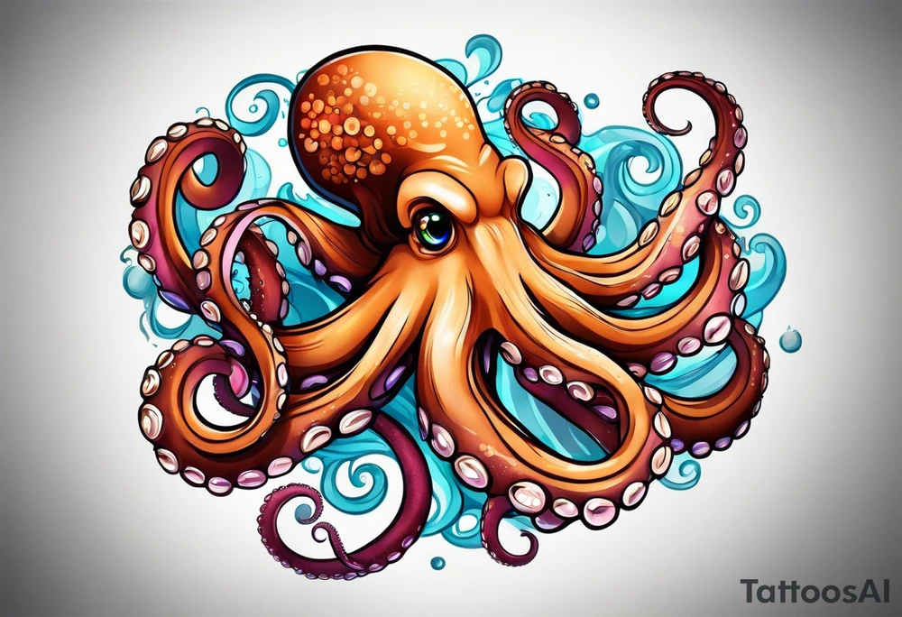 Octopus tattoo idea