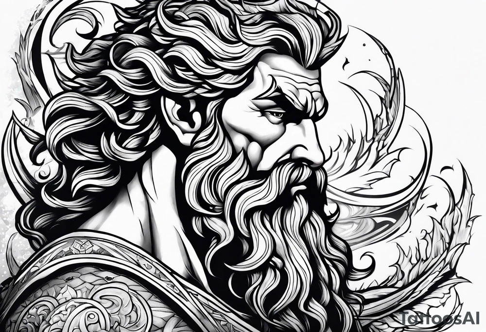POSEIDON tattoo idea
