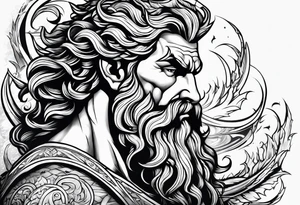 POSEIDON tattoo idea