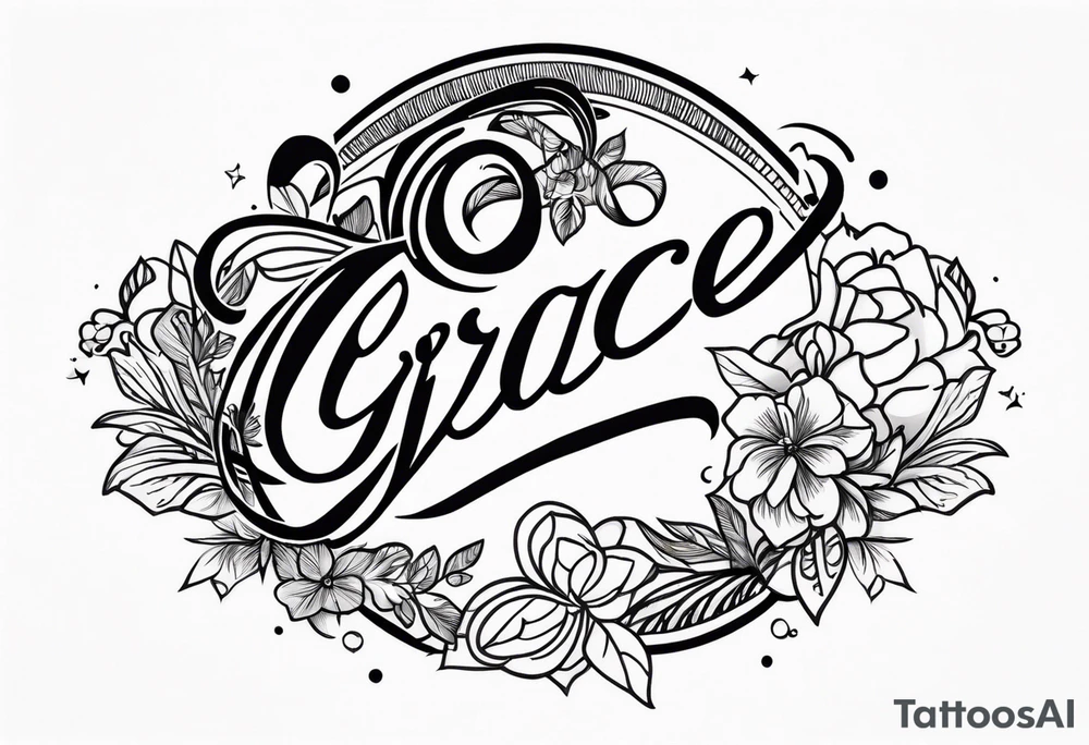 Grace Elizabeth tattoo idea