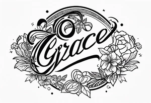 Grace Elizabeth tattoo idea
