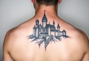 Midevieal castles tattoo idea