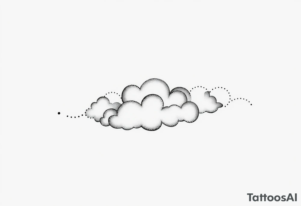 Clouds tattoo idea
