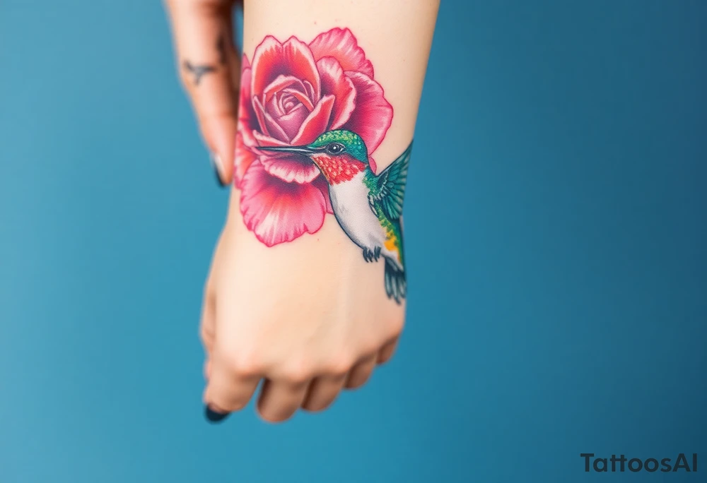 Debby Deguzman 
8-17-61 to 5-29-25
Rose
Hummingbird tattoo idea
