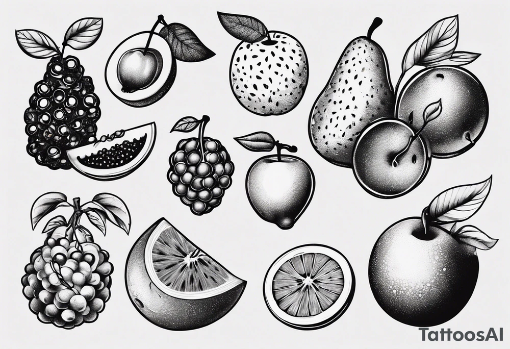 Fruits tattoo idea