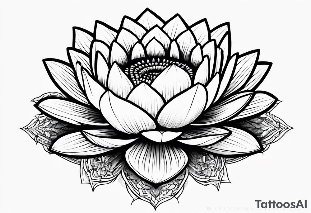 Victoria amazonica tattoo idea