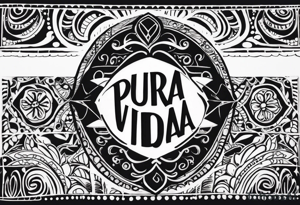 Pura vida tattoo idea