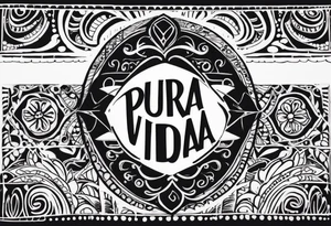 Pura vida tattoo idea